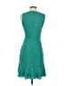BCBGMAXAZRIA 100% Polyester Teal Cocktail Dress Size 2 - photo 2