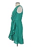BCBGMAXAZRIA 100% Polyester Teal Cocktail Dress Size 2 - photo 5