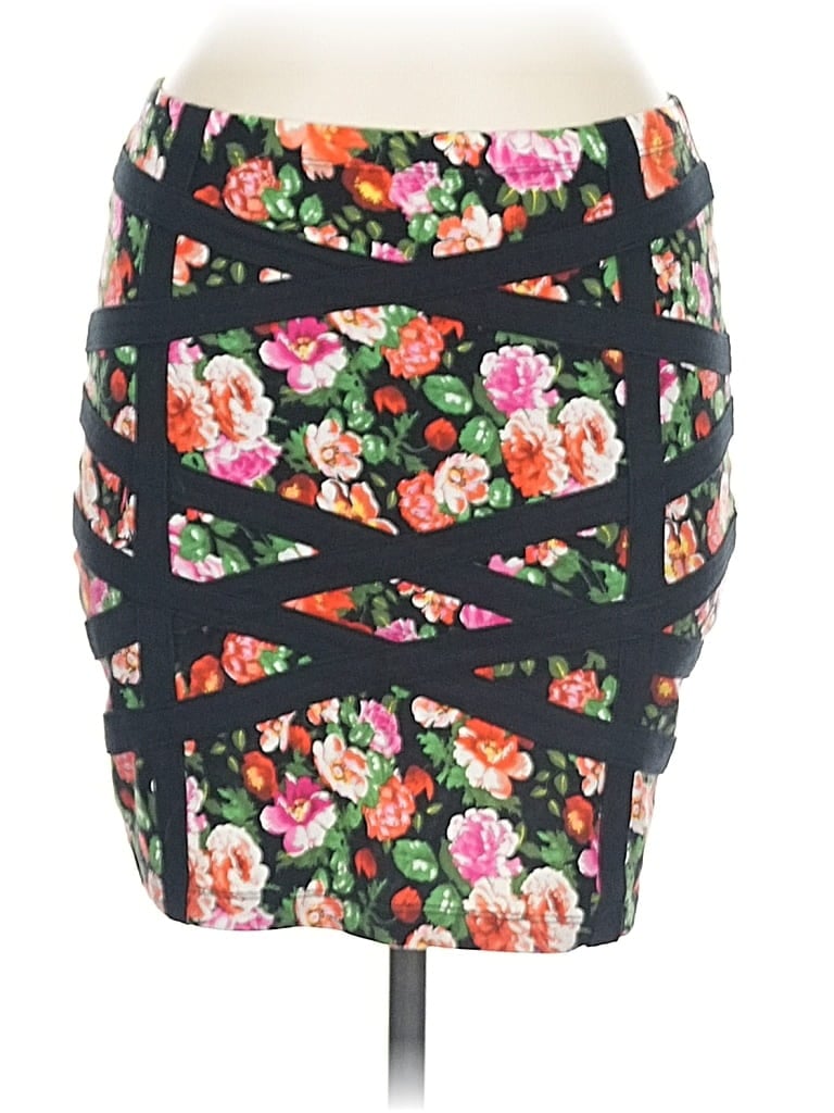 Pre-owned Material Girl Casual Skirt In Black