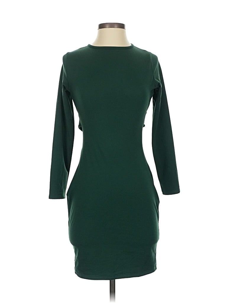 Pre-owned Assorted Brands Casual Dress In Green