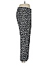 Leith Animal Print Black Active Pants Size M - photo 4