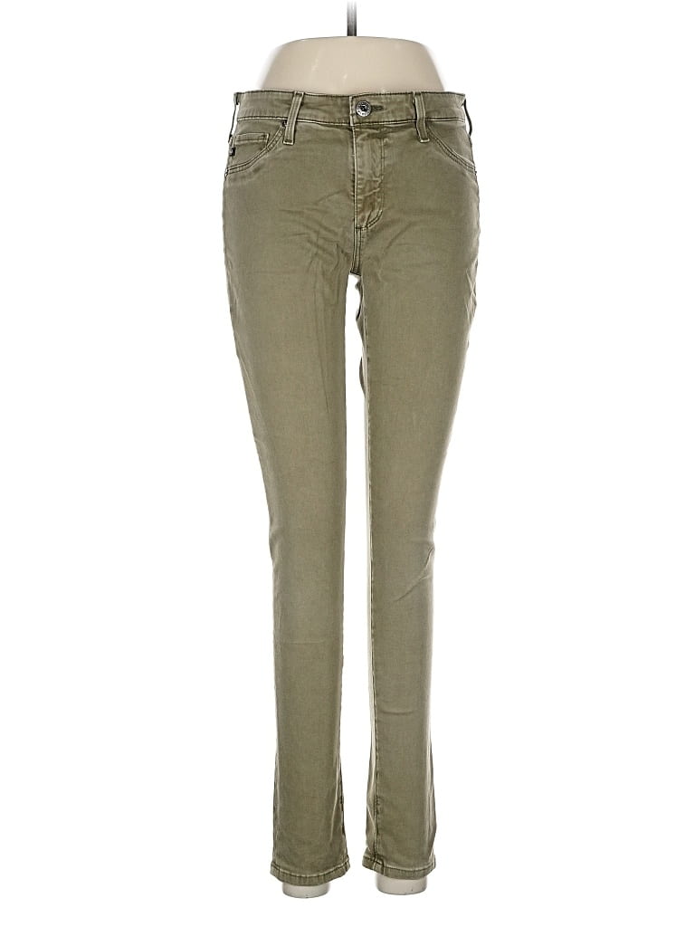 Pre-owned Adriano Goldschmied Jeans In Green