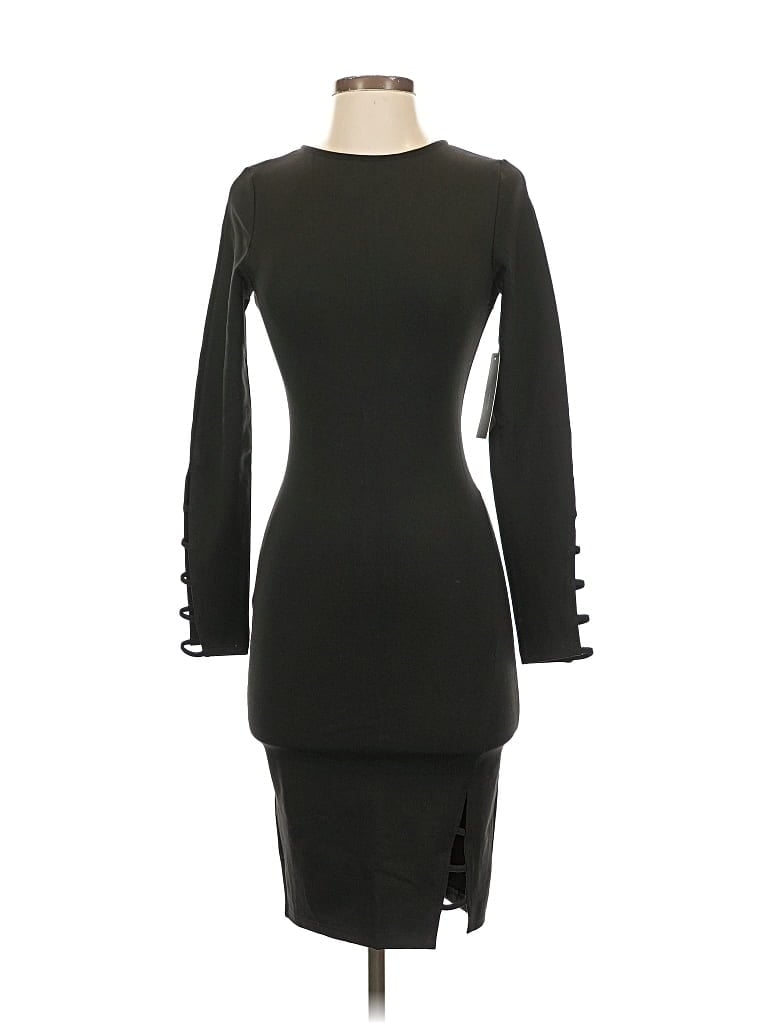 LULUS Pre-owned 3/4 Sleeve T-shirt In Black