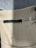 T Tahari Polka Dots Tan Pullover Sweater Size XS - photo 7