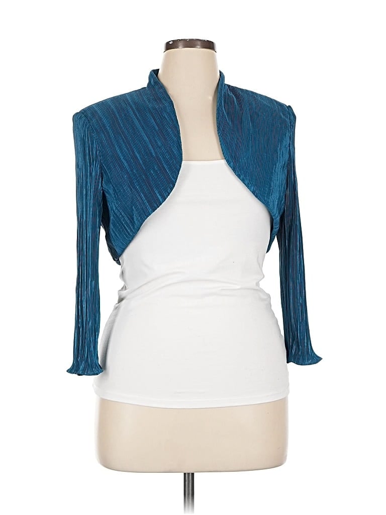 Pre-owned David's Bridal Jacket In Blue