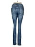 Jessica Simpson Graphic Metallic Blue Jeans Size 28 waist - photo 2