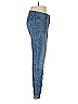 Jessica Simpson Graphic Metallic Blue Jeans Size 28 waist - photo 4