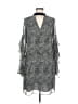 Sam Edelman 100% Polyester Animal Print Gray Cocktail Dress Size 8 - photo 1