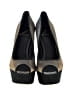 Brian Atwood Gray Silver Heels Size 6 - photo 2