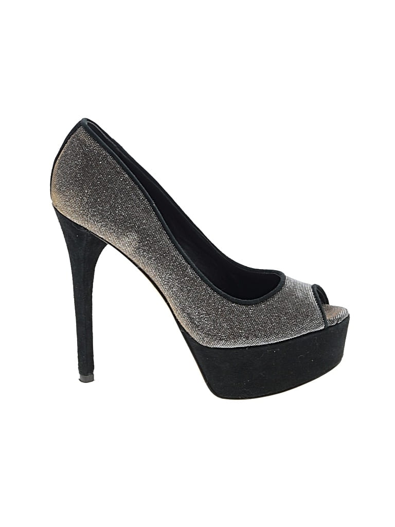 Pre-owned Brian Atwood Heels In Silver