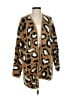 Mumu Mellow Animal Print Brown Tan Cardigan Size S - photo 1