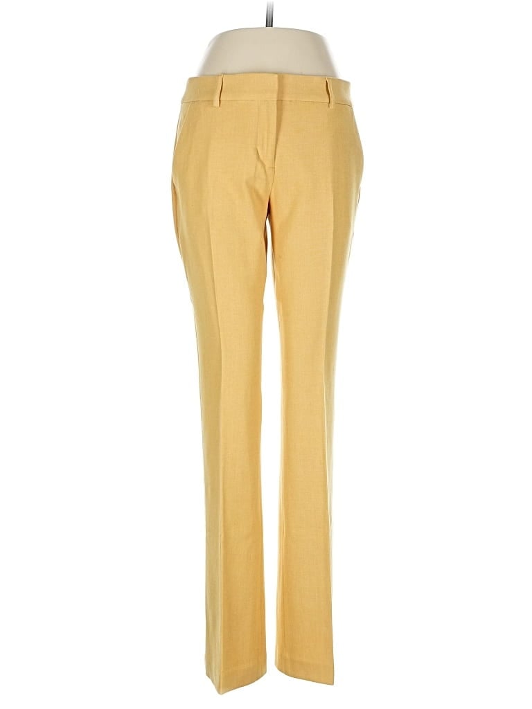 EXPRESS Pre-owned Dress Pants In Yellow