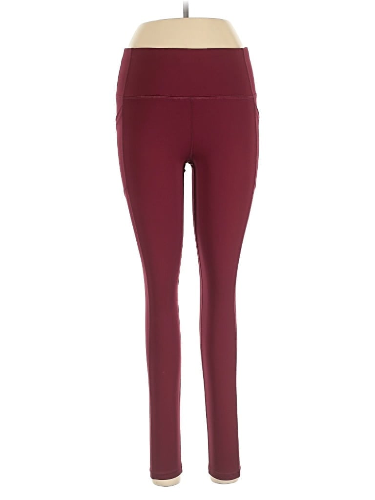 AVIA Pre-owned Active Pants In Burgundy