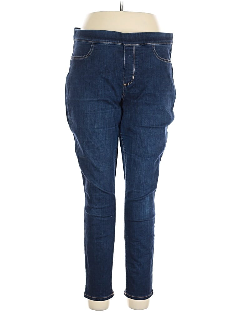 Pre-owned A.n.a. A New Approach Jeggings In Blue