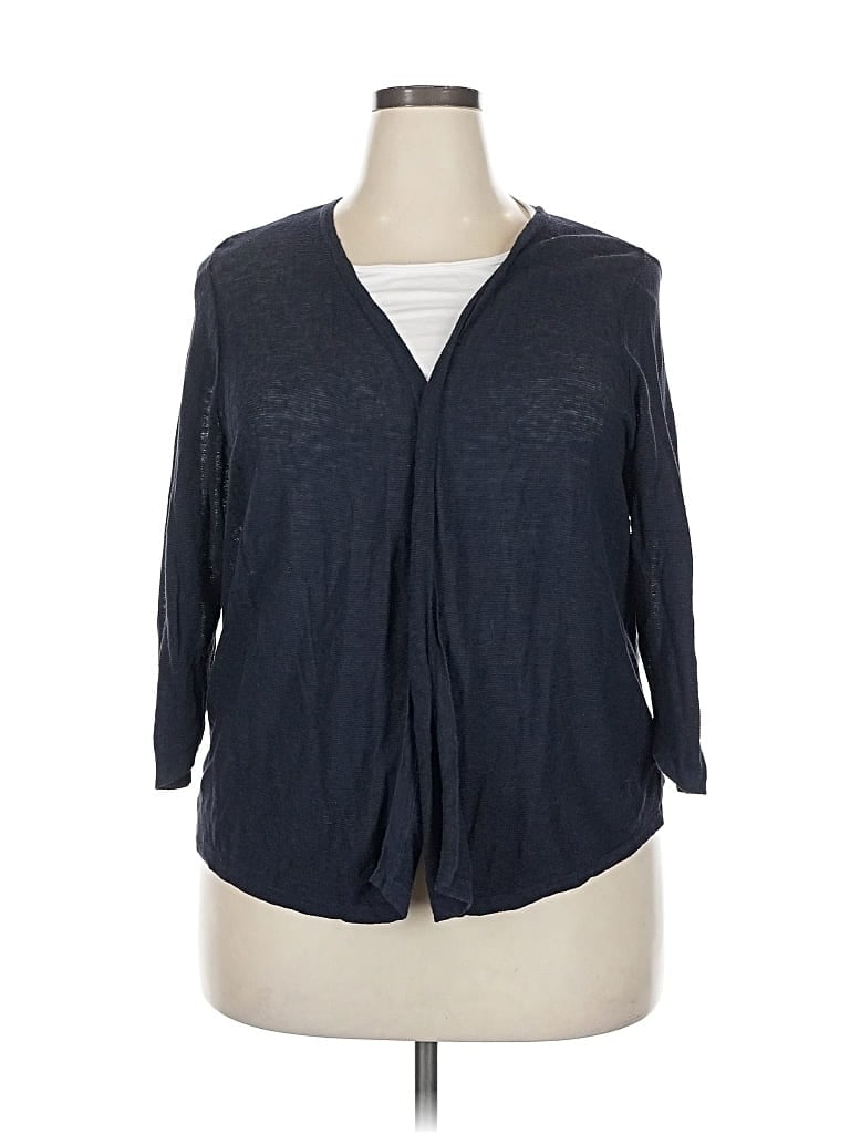 Pre-owned Cynthia Rowley Tjx Cardigan Sweater In Blue
