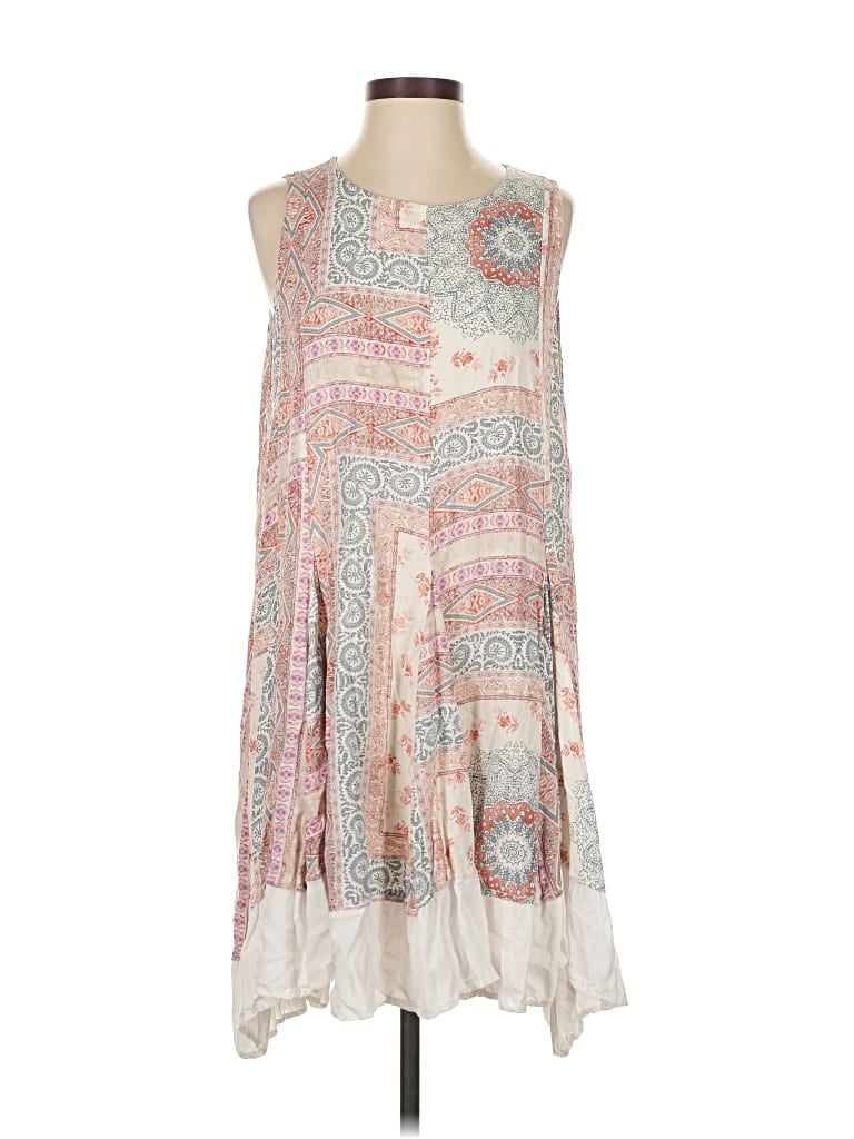 Pre-owned Altar'd State Casual Dress In White