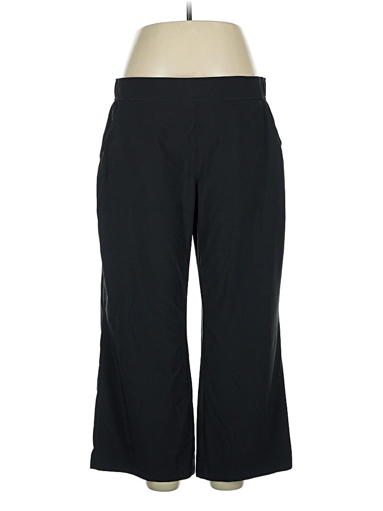 Pre-owned Eddie Bauer Active Pants In Black