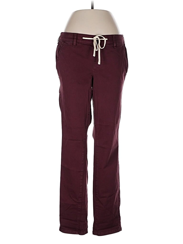 Pre-owned Torrid Casual Pants In Burgundy