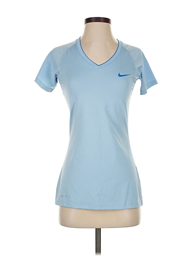 NIKE Pre-owned Active T-shirt In Blue