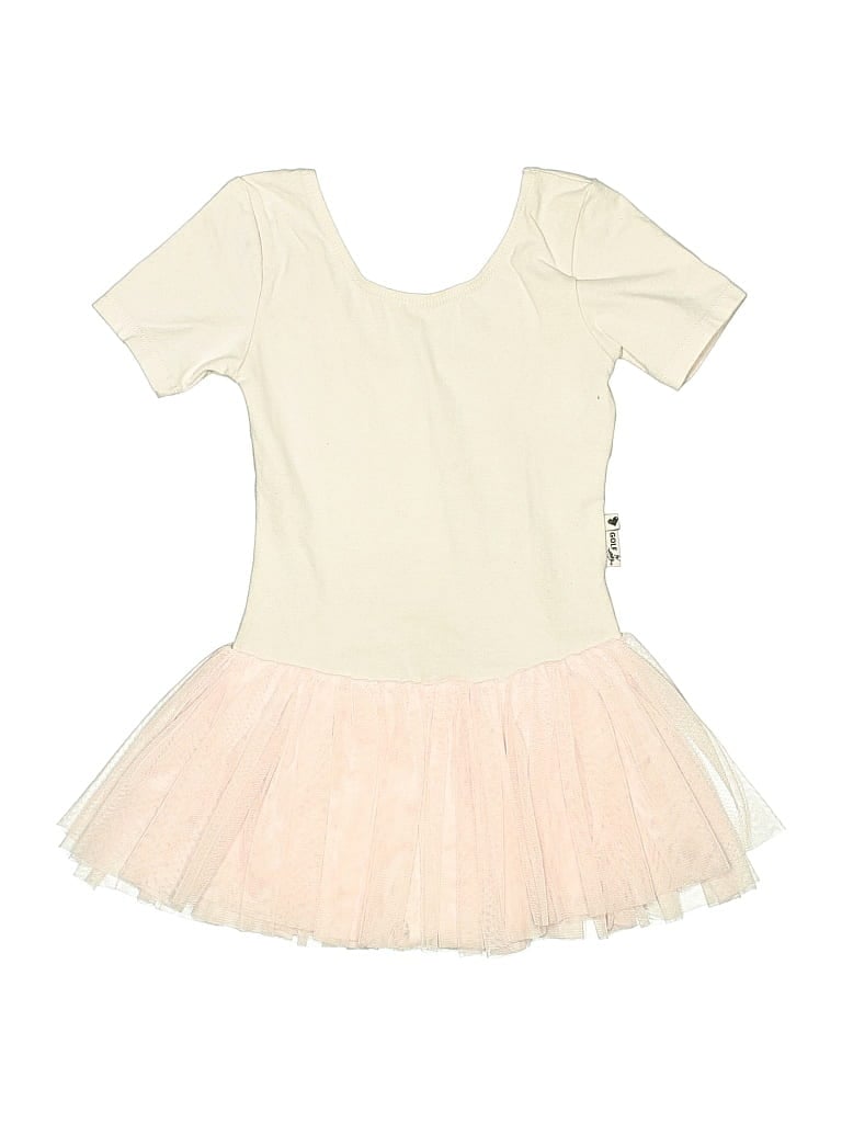 Pre-owned Assorted Brands Kids' Dress In White