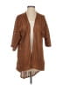 Lularoe Stripes Chevron-herringbone Jacquard Brown Cardigan Size S - photo 1