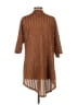 Lularoe Stripes Chevron-herringbone Jacquard Brown Cardigan Size S - photo 2