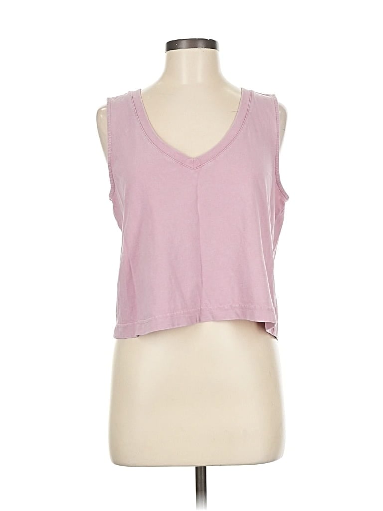 Pre-owned Z Supply Sleeveless T-shirt In Pink