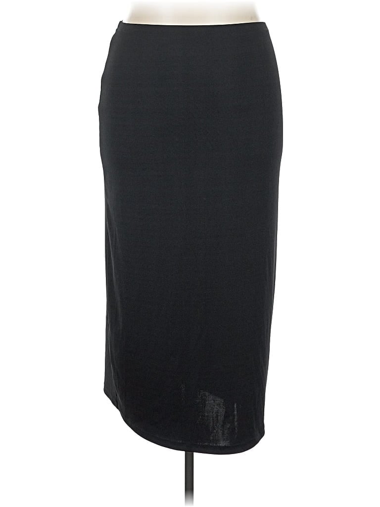 Pre-owned Divided By H&m Formal Skirt In Black