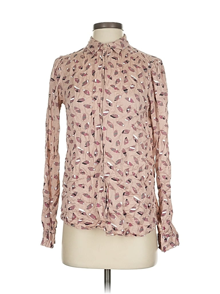 MAISON SCOTCH Pre-owned Long Sleeve Blouse In Pink