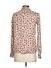 Maison Scotch Print Pink Long Sleeve Blouse Size Sm (1) - photo 2