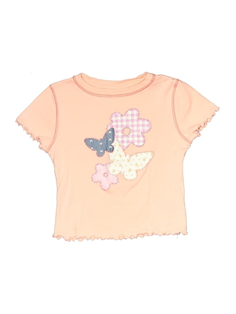 Pre-owned Old Navy Kids' Short Sleeve T-shirt In Pink