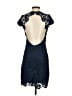 Lulus 100% Polyester Blue Cocktail Dress Size S - photo 2