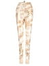 Carbon38 Print Gold Casual Pants Size XS - photo 1