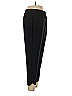 J.Crew 100% Polyester Solid Black Track Pants Size 12 - photo 4