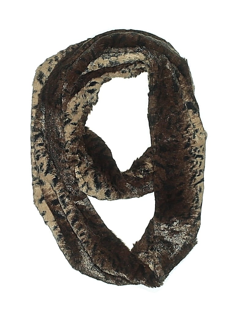 Pre-owned Unbranded Scarf In Brown