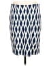 J. McLaughlin Argyle Blue Casual Skirt Size 6 - photo 2