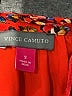 Vince Camuto 100% Polyester Orange 3/4 Sleeve Blouse Size S - photo 7