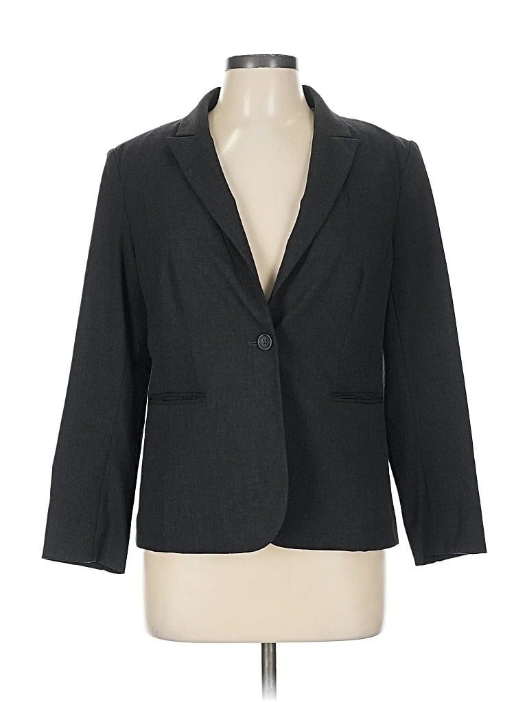 Pre-owned Banana Republic Factory Store Blazer Jacket In Gray