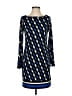 MICHAEL Michael Kors Graphic Blue Casual Dress Size S - photo 1