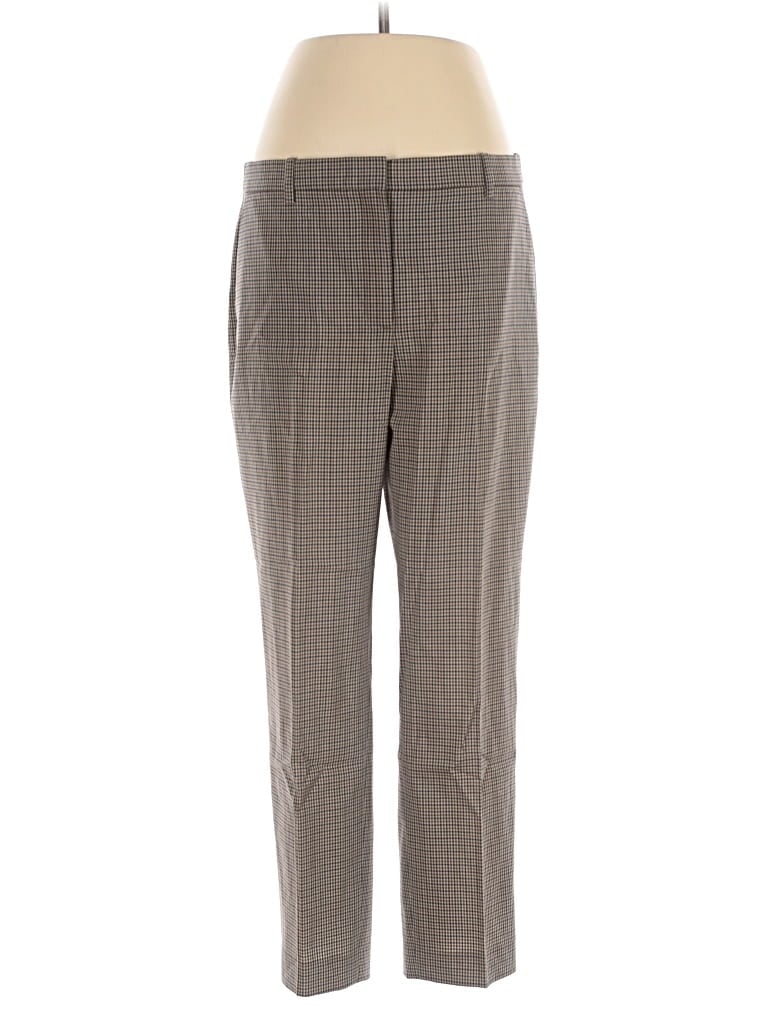 Pre-owned Theory Wool Pants In Gray