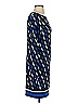 MICHAEL Michael Kors Graphic Blue Casual Dress Size S - photo 4