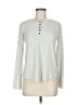 Purnell Gray Long Sleeve Henley Size M - photo 1