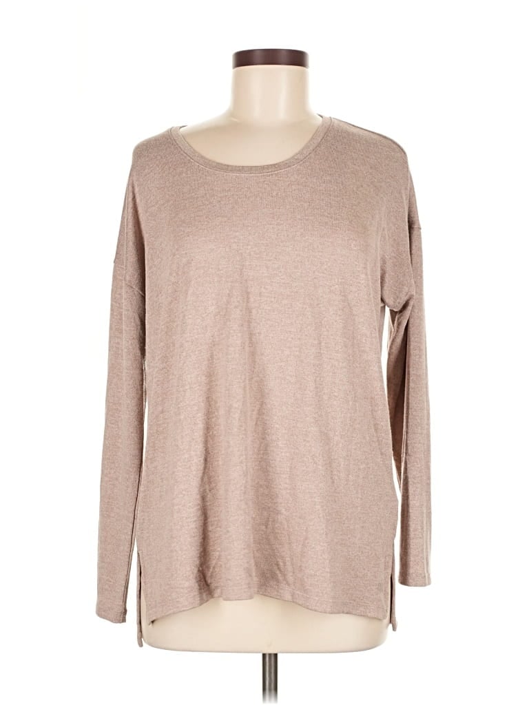 BANANA REPUBLIC Pre-owned Long Sleeve T-shirt In Brown