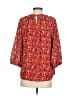 Vince Camuto 100% Polyester Orange 3/4 Sleeve Blouse Size S - photo 2