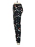 Nine West Floral Black Active Pants Size M - photo 5