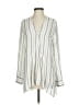 Halston Heritage 100% Rayon Ivory Long Sleeve Blouse Size XS - photo 1