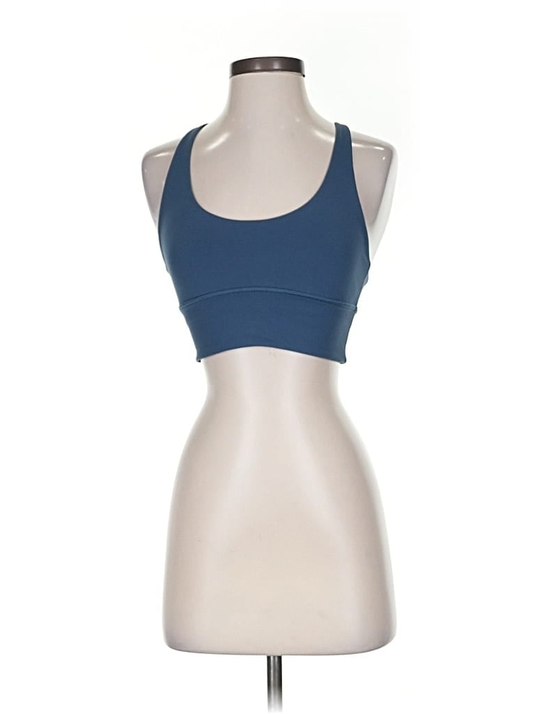 Pre-owned Lululemon Athletica Sports Bra In Blue