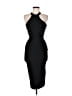 Dalia Macphee Black Cocktail Dress Size M - photo 1