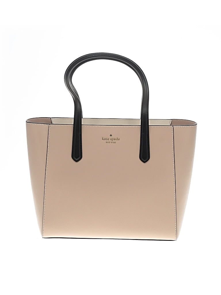 Kate Spade New York Leather Tote Bag In Brown