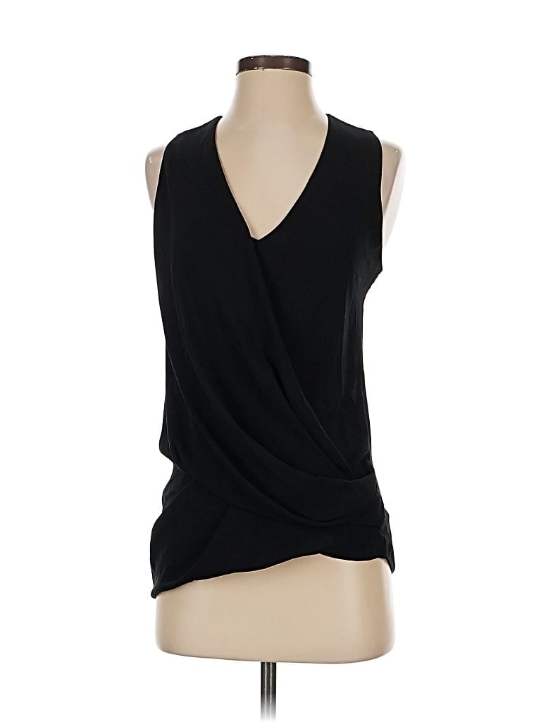 Pre-owned Helmut Lang Sleeveless Blouse In Black
